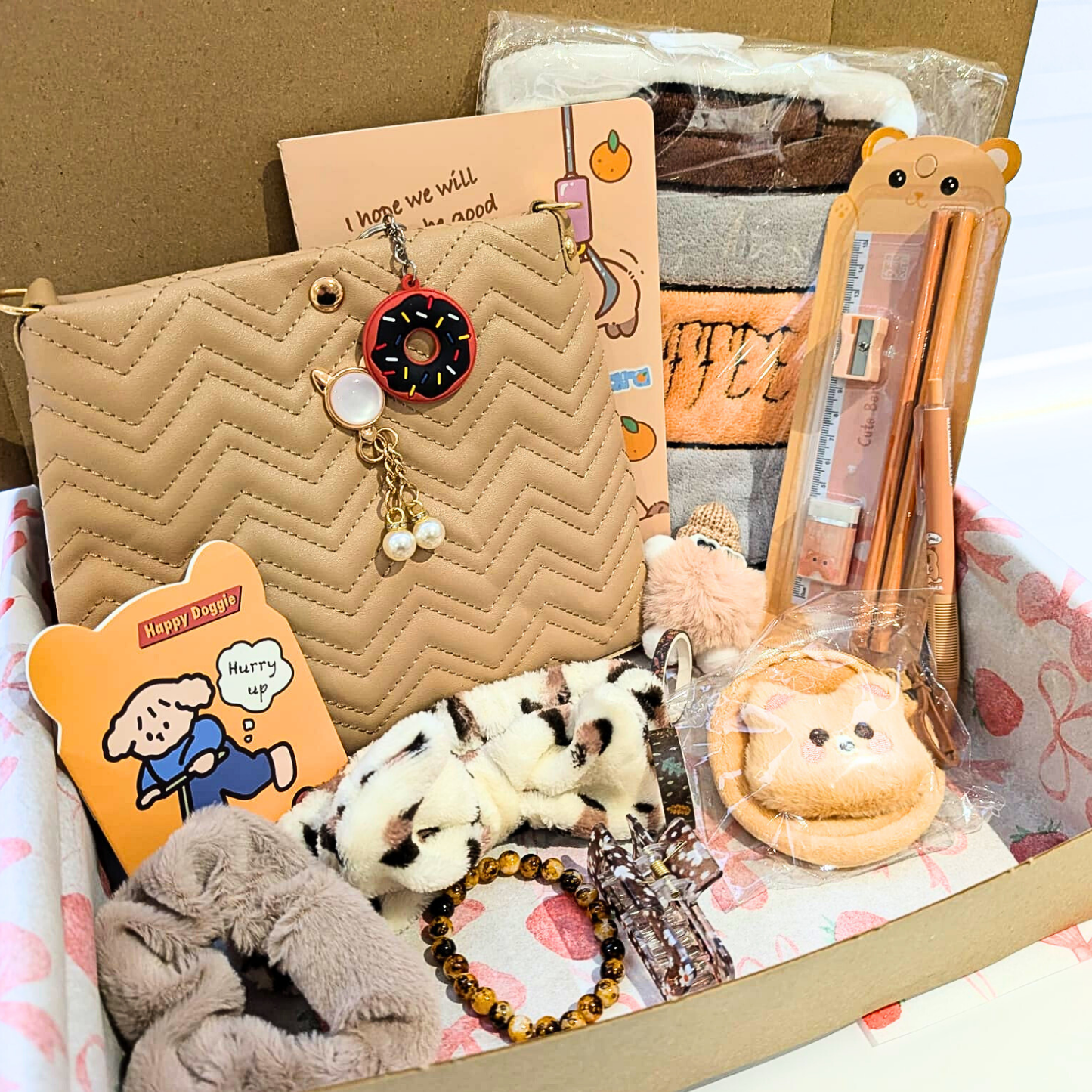 Panier Kawaii Marron 2