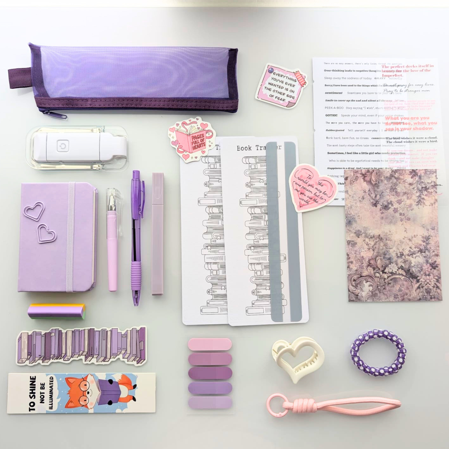 Coffret Livresque Découverte Violet