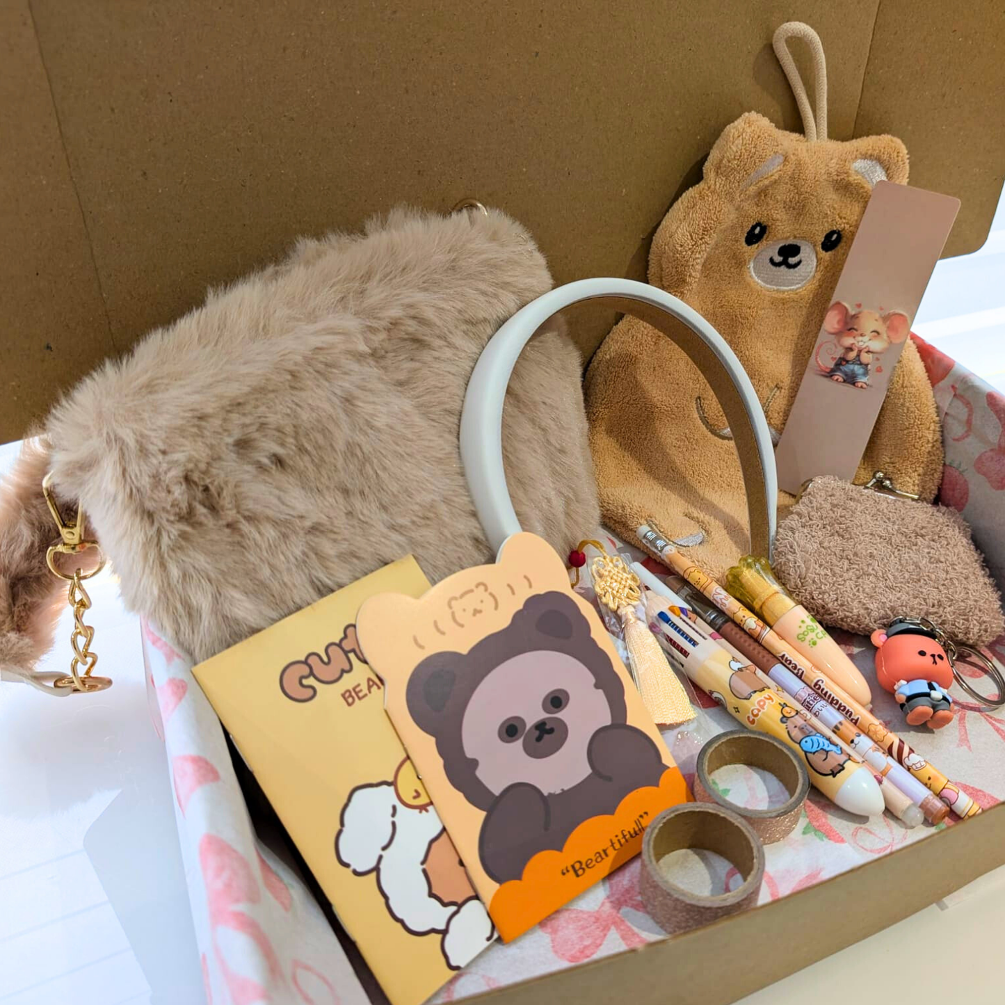 Panier Kawaii Marron 1