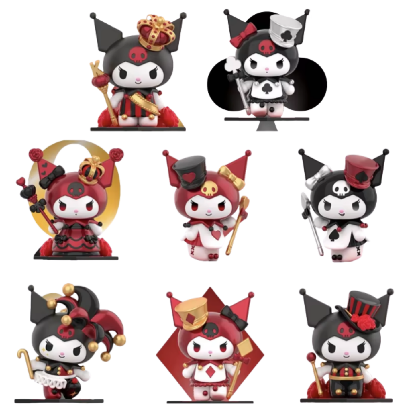 Blind Box Kuromi – Poker Kingdom ♠️🖤