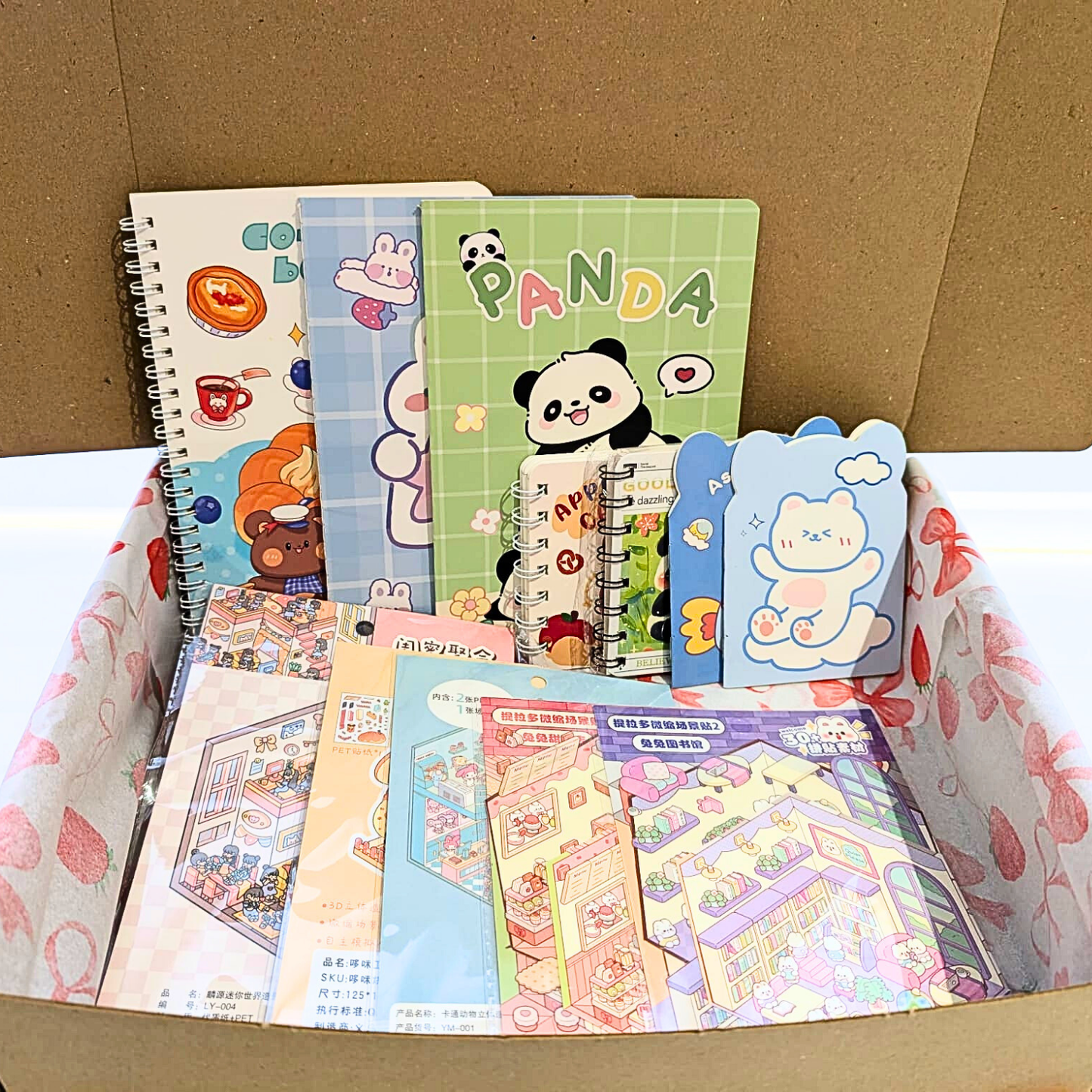 Panier Carnets/Scénettes