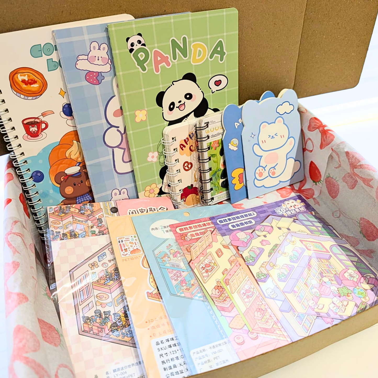 Panier Carnets/Scénettes