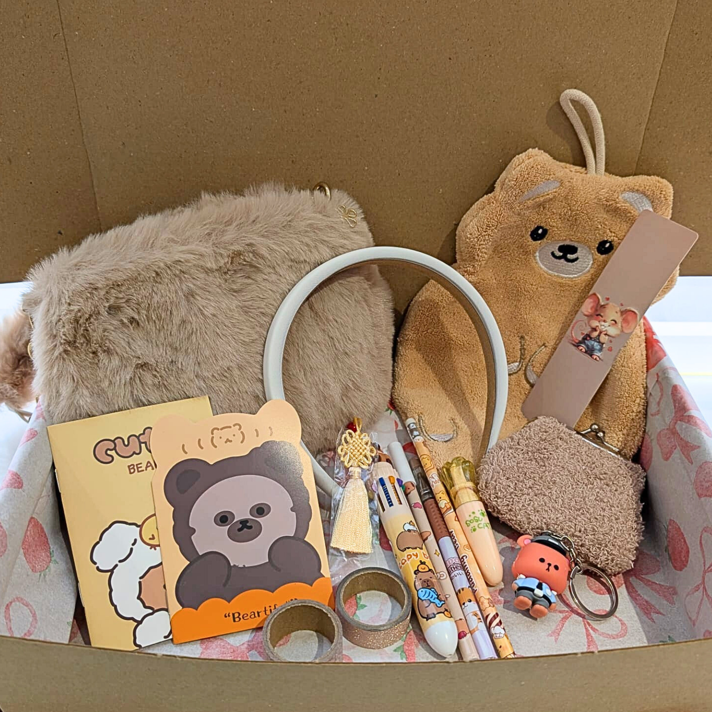 Panier Kawaii Marron 1