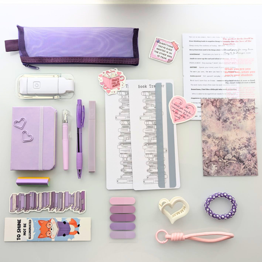 Coffret Livresque Découverte Violet