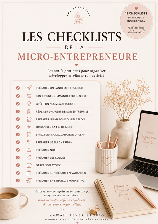 Les Checklists de la Micro-entrepreneure