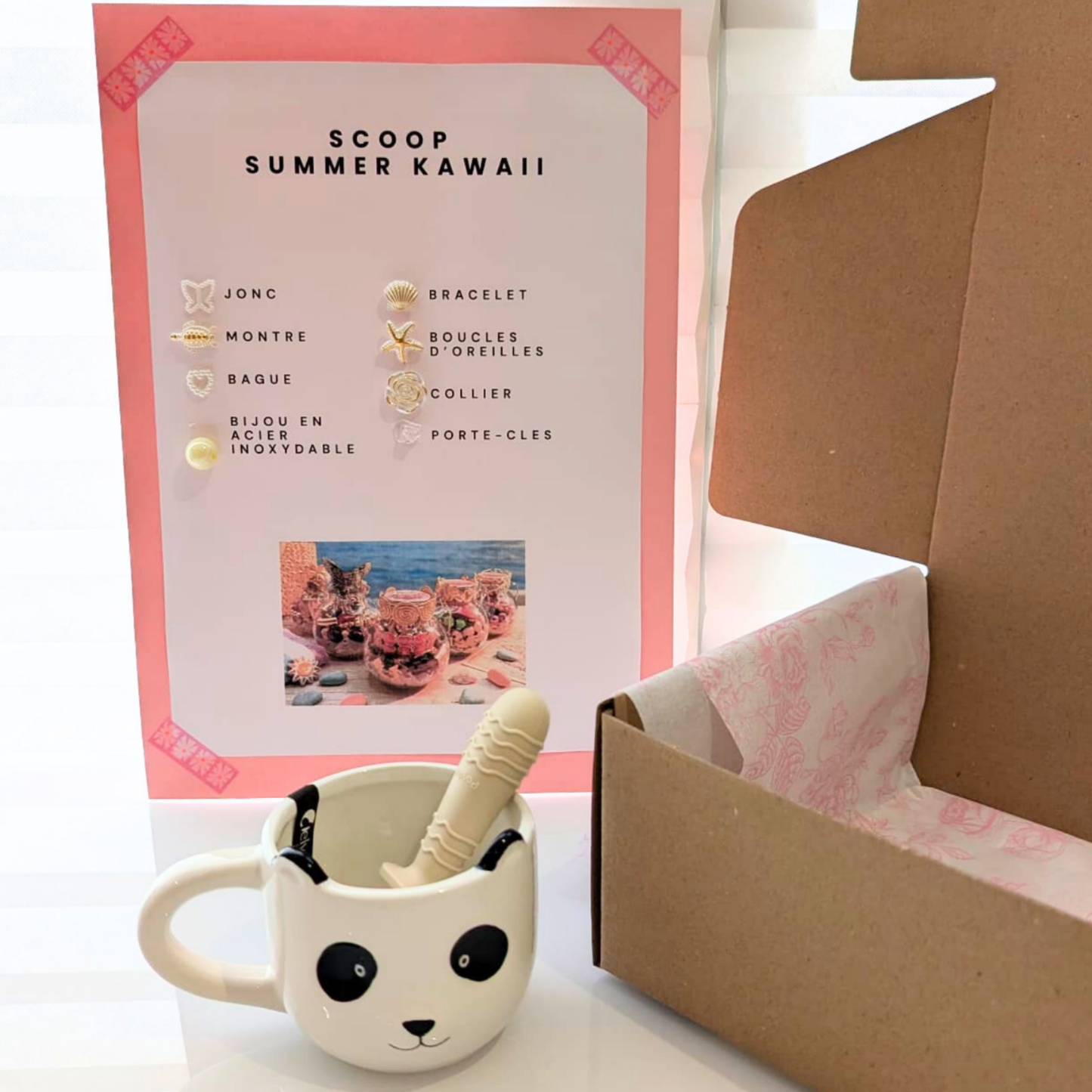 Scoop été summmer bijoux et accessoires aux couleurs estivales